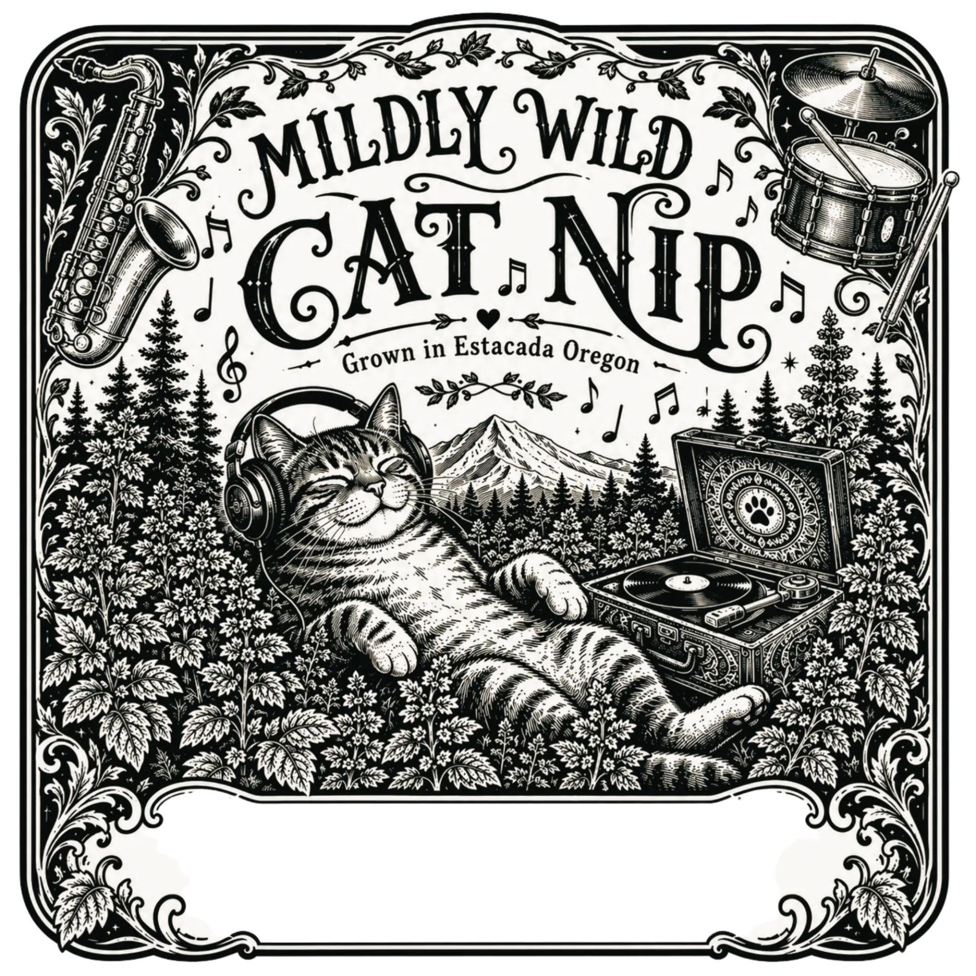 Package art for Mildly Wild Cat Nip catnip