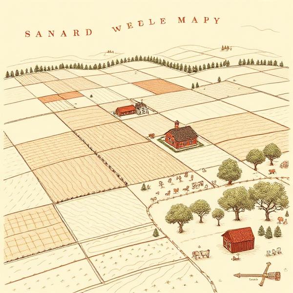 Map of the Farmstead